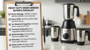 heavy duty mixer grinder stainless steel