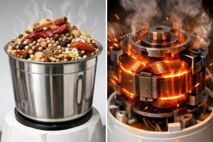 mixer grinder overheating issue