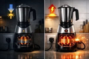 mixer grinder motor failure