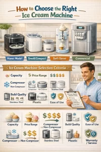 home ice cream maker machine