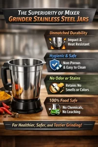 Food grade stainless steel jars