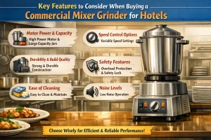 mixer grinder for hotels